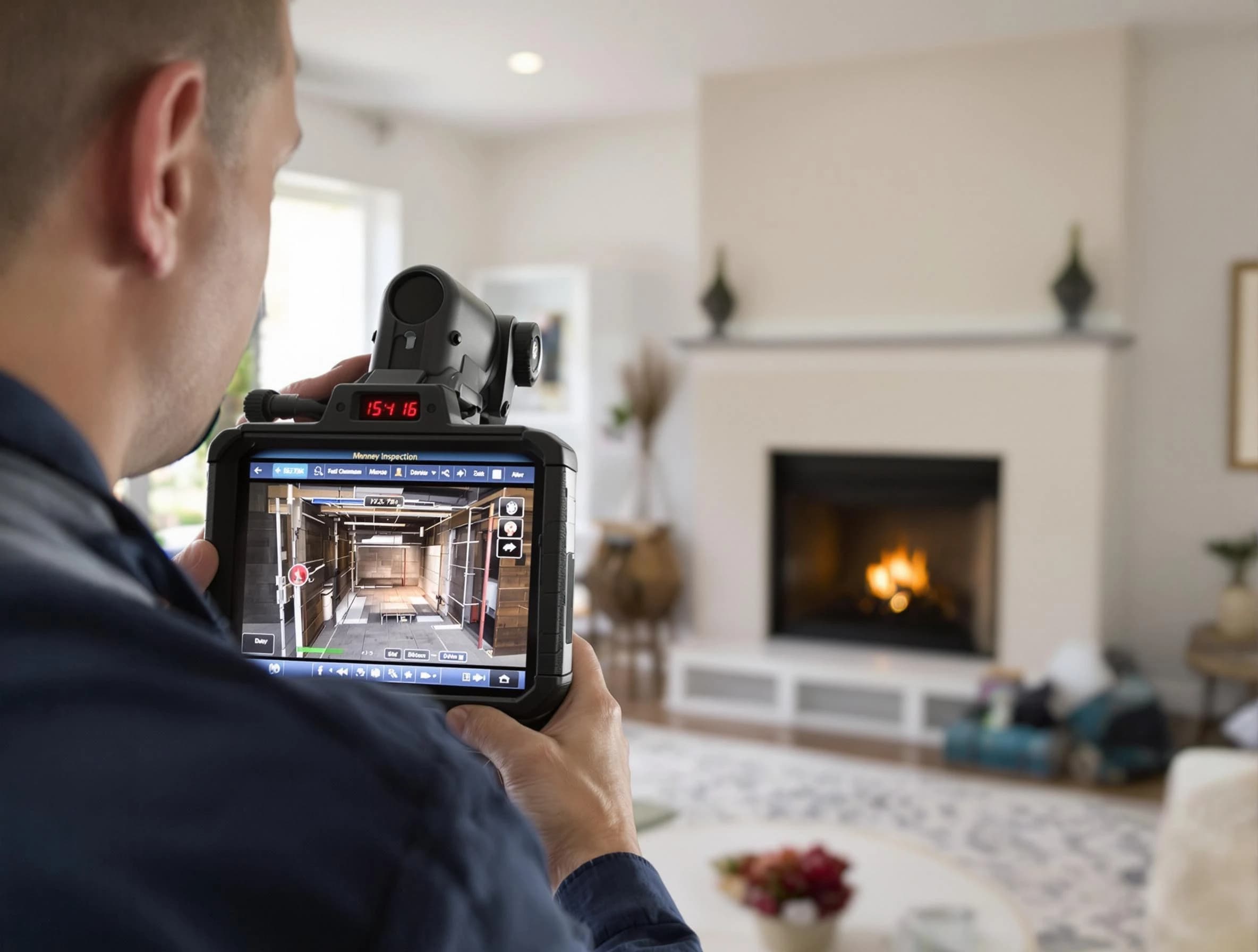 Goodyear Chimney Sweep conducting a thorough chimney inspection in Goodyear, AZ