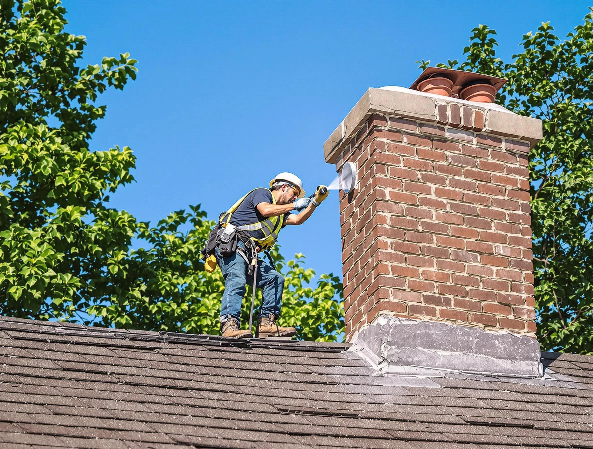Goodyear Chimney Sweep performing an inspection with advanced tools in Goodyear, AZ