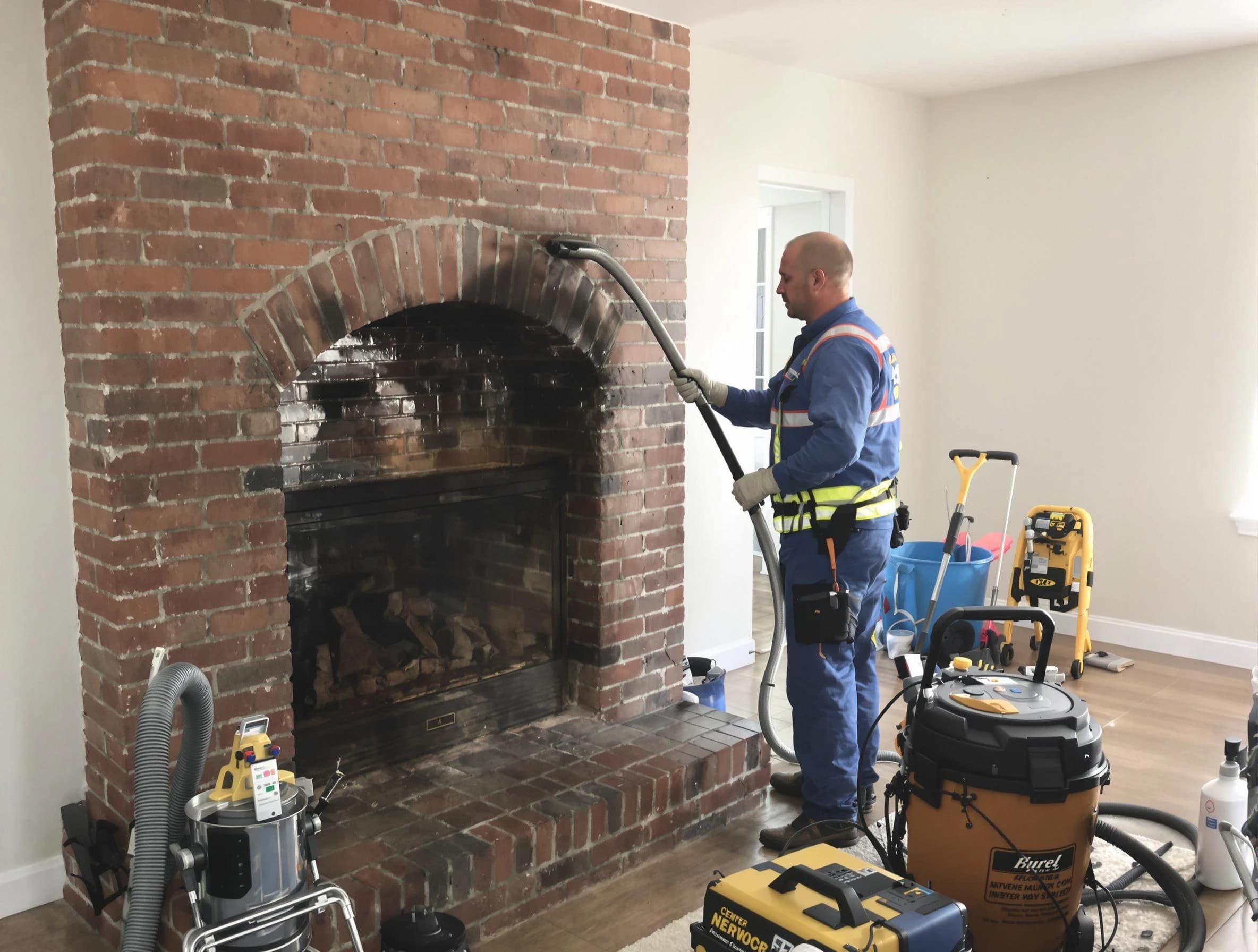 Goodyear Chimney Sweep expert performing detailed chimney sweep in Goodyear, AZ