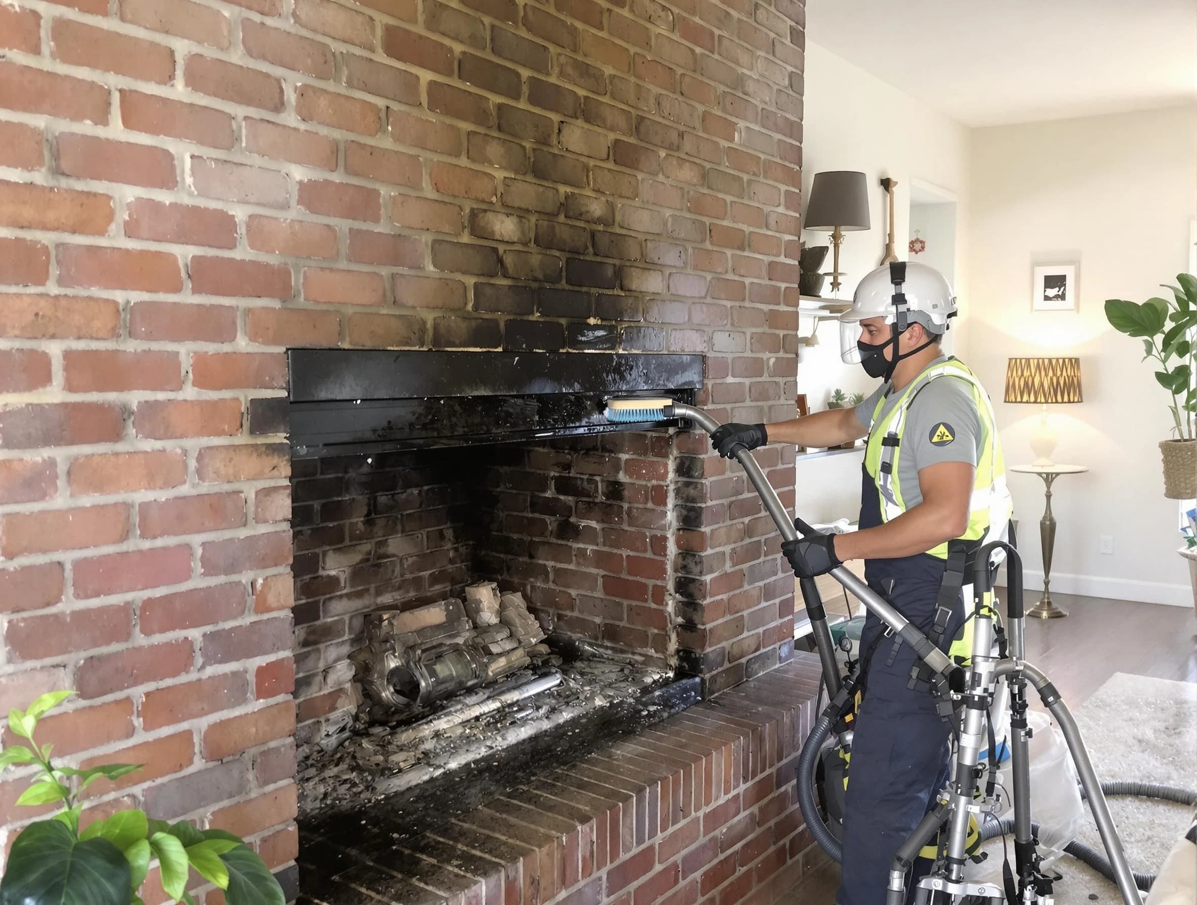 Goodyear Chimney Sweep providing fireplace cleaning services in Goodyear, AZ