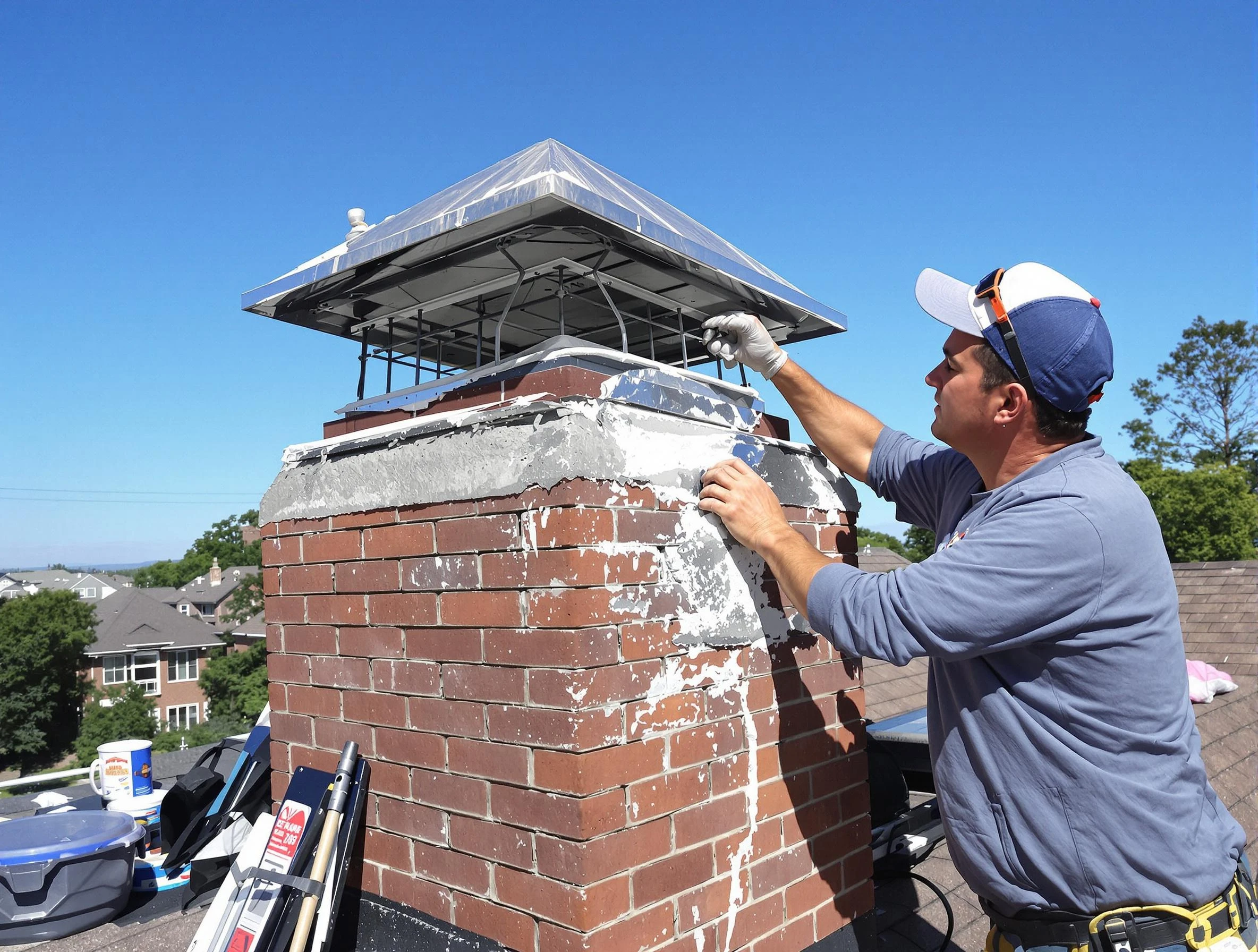 Chimney Crown Services service in Goodyear, AZ