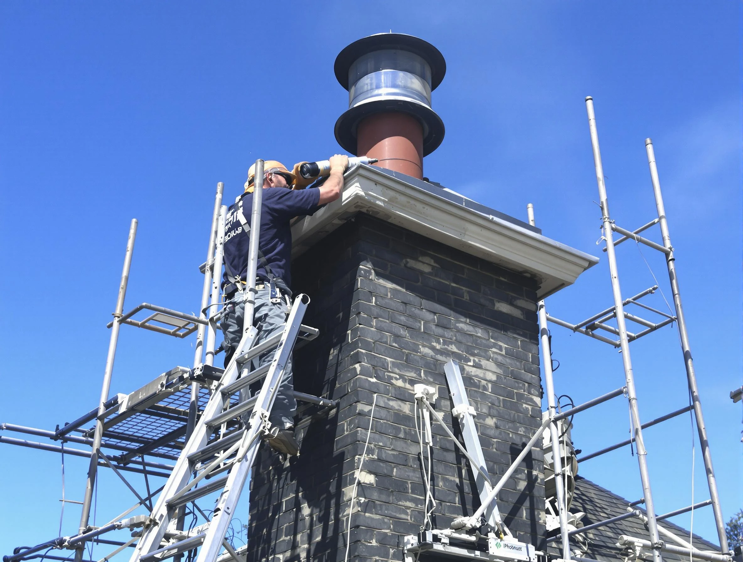 Sturdy chimney crown finished by Goodyear Chimney Sweep in Goodyear, AZ